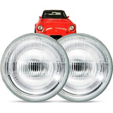 Par Farol Vidro Carcaça Ferro Puma Gt Gte Gts Gti 64 A 88