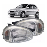 Par Farol Vidro Corsa