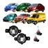 Par Farolete Milha March Master Sentra Versa + Lâmpadas H11