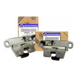 Par Fechadura Tampa Traseira Caçamba Fiat Nova Strada