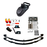 Par Feixe 3 Laminas Kit Jumelo Elétrio Carretinha Reboque