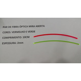 Par Fibra Óptica Vermelho E Verde