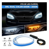 Par Fita Barra Led 45cm Com Seta Lanterna Farol Gm Prisma