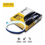 Par Fita Neon Farol Drl 6000k 45cm Com Seta Laranja Pisca