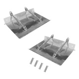Par Flap Hidrodinâmico 40 X 22 5 Cm Inox Barco Lancha 35 Pés