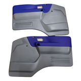 Par Forro Porta Vw 5140 8120 8150 9150 10160 Cinza Com Azul