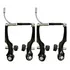 Par Freio Mtb V brake Alumínio Preto Logan Lb 919