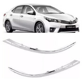 Par Friso Farol Toyota Corolla 2015 2016 2017 Cromado
