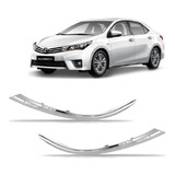 Par Friso Farol Toyota Corolla Cromado 2015 2016 2017 Ld Le
