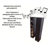 Par Gabinete Line Vertical 4x4 Pol Corneta Le Light