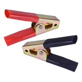 Par Garra Bateria Ate 120 Amperes Modelo Grande 13cm