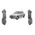 Par Garra Suporte Guia Parachoque Dianteiro Vectra 97 00 04