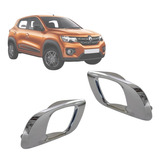 Par Gatilho Interno Cromado Porta Diant E Tras Kwid Após 17