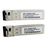 Par Gbic 10gb 20km Bidi Lc Monomodo Wdm Sfp 10gb 10gbase bx