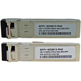 Par Gbic Sfp 40km 10gb Wdm Bidi 1270 1310nm Lc Monomodo
