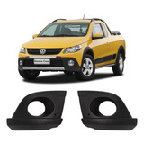 Par Grade Farol Milha Saveiro G5 Cross 2009 2010 2011 2012