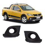 Par Grade Farol Milha Saveiro G5 Cross 2009 2010 2011 2012