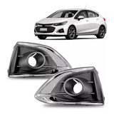 Par Grade Moldura Farol Milha Cruze 2021 22 2023 Orig S sens