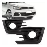 Par Grade Moldura Farol Milha Furo Gol Voyage G7 2016 2017 