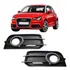 Par Grade Moldura Farol Milha Para-choque Audi A1 2015