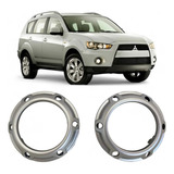 Par Grade Moldura Milha Outlander 2007 2008 2009