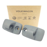 Par Grampo Presilha Quebra Sol Vw Fox Spacefox Cinza Claro
