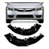Par Guia Para-choque New Civic 2008 2009 2010 2011 Dianteiro