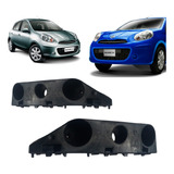 Par Guia Para choque Nissan March 2014 2013 2012 2011 Diant