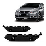 Par Guia Parachoque Dianteiro New Civic 2012 2013 2014 15 16