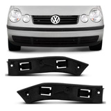 Par Guia Parachoque Dianteiro Polo Hatch Sedan 2003 2004 05 