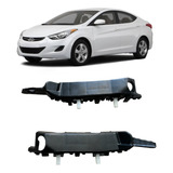 Par Guia Suporte Parachoque Dianteiro Elantra 2011 A 2016