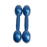 Par Halter Azul 4kg Peso Musculação Halteres Peso Academia 2 Pçs Treino Em Casa
