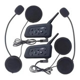 Par Intercomunicador Capacete Comunicador Moto V6 Bluetooth