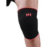 Par Joelheiras Slide N1 Sport Vôlei Profissional Knit 3d Cor Preto Tamanho Gg