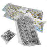 Par Jogo Raio Rt Inox 4mm Titan Start 125 150 160 Diant tras