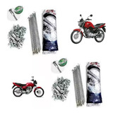 Par Jogos Raios Cg Fan 125 150 160 Disco Ddl 4 Mm Inox