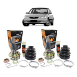 Par Junta Homocinética Toyota Corolla 1 6 1 8 1999 2000 2001
