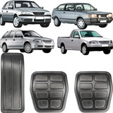 Par Kit 3 Capa Pedal Gol Voyage Parati Saveiro G1 G2 G3 G4