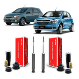 Par Kit Amortecedor Kyb Coxim Traseiro Agile 2010 2011 2012