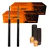 Par Kit Amortecedor Traseiro Fiat Tempra 1992 A 1994 Cofap