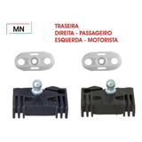 Par Kit Arraste Bucha Maq Vidro Traseiro Direi Esquer Corsa
