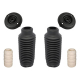 Par Kit Coxim Batente Coifa Dianteiro Peugeot 307 2002 2012
