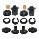 Par Kit Coxim Batente Rolamento Localizador Calço Dianteiro Kit Traseiro Astra Zafira Novo Vectra Montana Meriva