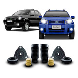 Par Kit Coxim Rolamento Batente Coifa Amortecedor Dianteiro Ford Ecosport 2003 2012 Original