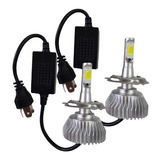 Par Kit Lâmpadas Led Super Branca H4 6000k Farol Alto Baixo