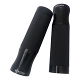 Par Kit Manopla Esportiva Universal Tipo Rizoma Preta