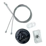 Par Kit Reparo Máquina Traseira Vidro Elétrico Meriva