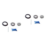 Par Kit Rolamento Roda Traseira Parati G3 1 6 2003 2004 2005