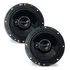 Par Kit Som Alto Falante 6 Polegada Hurricane A6t 240w Porta Cor Preto