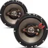 Par Kit Som Alto Falante 6 Polegada Hurricane Qr6 320w Porta